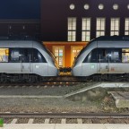 2 gekoppelte Talent 2 Züge in Dessau [BR 442]